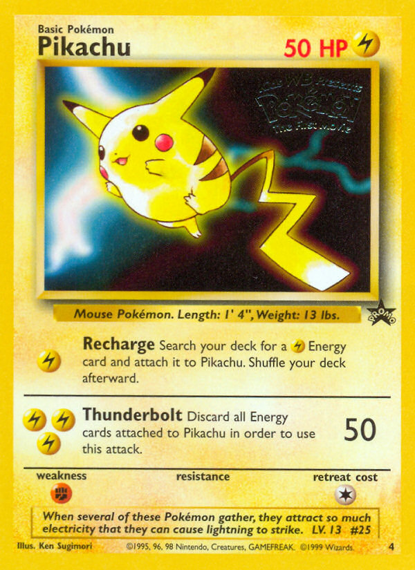 Pikachu - 04/53 - Wizards Black Star Promos