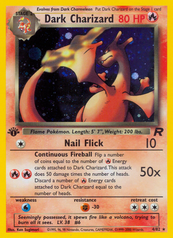 Dark Charizard - 04/82 - Team Rocket