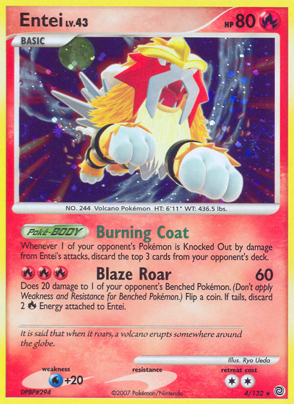 Entei - 004/132 - Secret Wonders