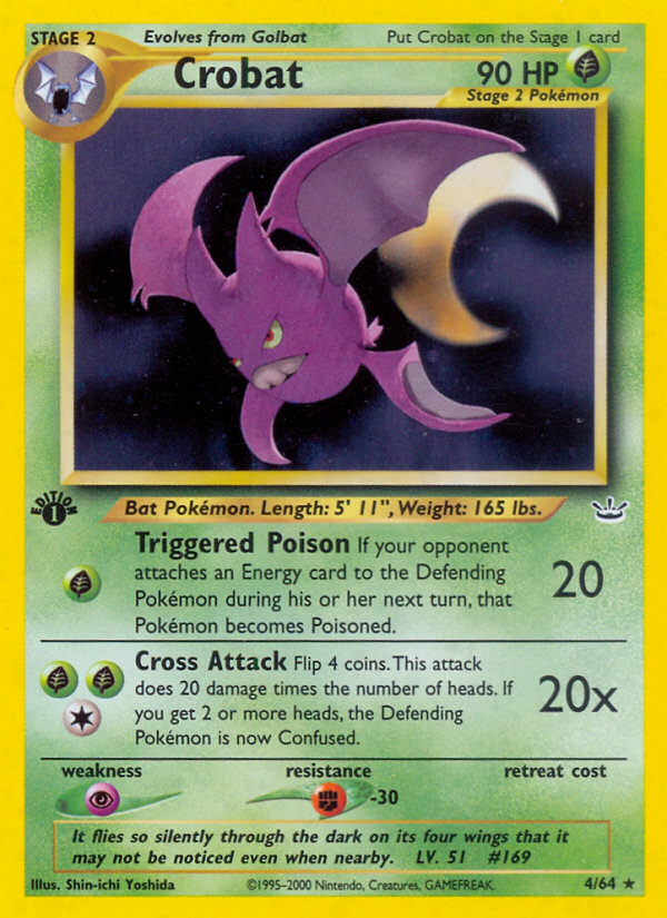 Crobat - 04/64 - Neo Revelation