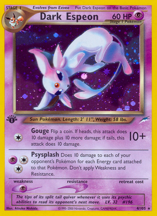 Dark Espeon - 004/105 - Neo Destiny