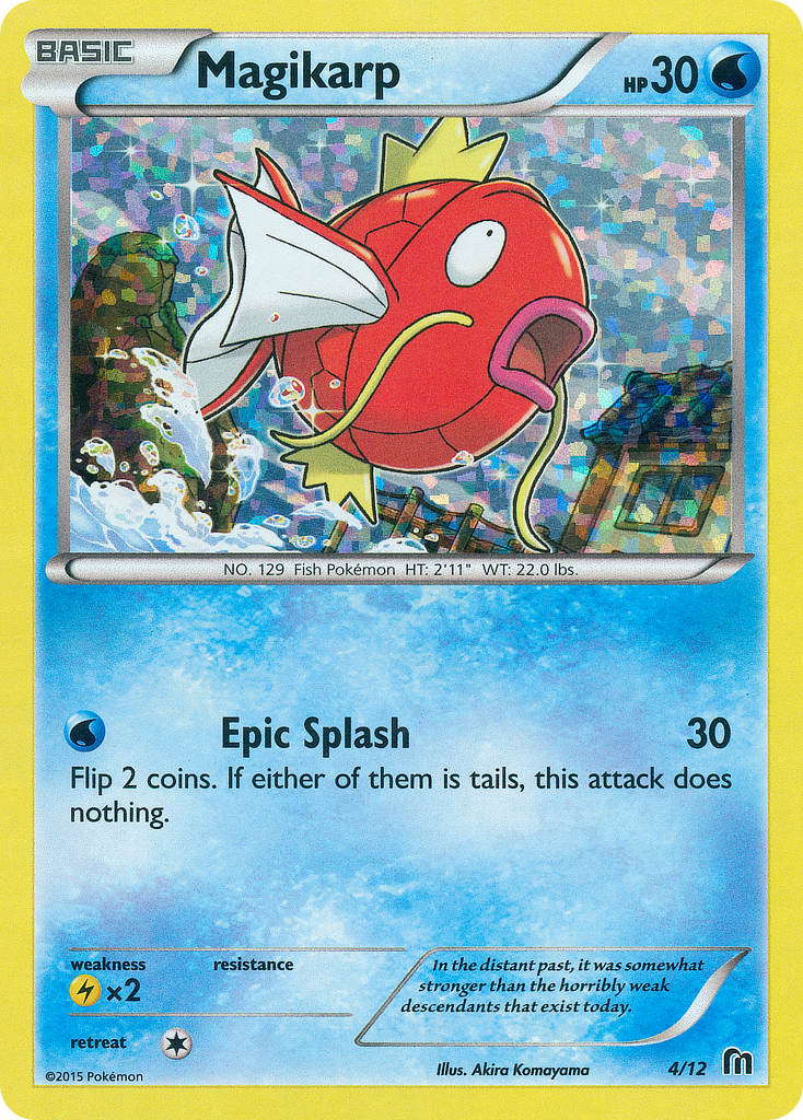 Magikarp - 04/12 - McDonald's Collection 2016