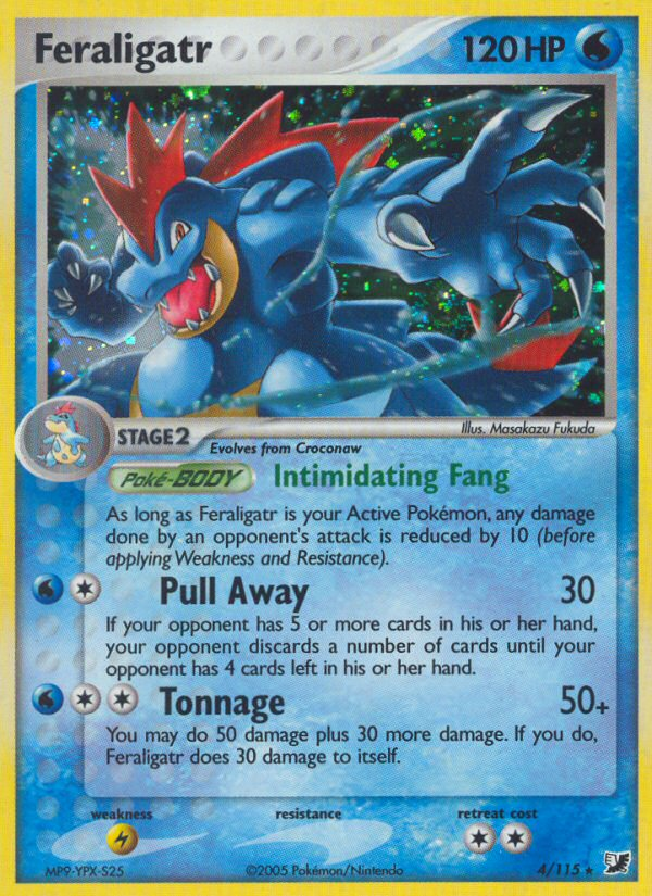 Feraligatr - 004/115 - Unseen Forces