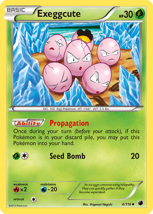 Exeggcute - 004/116 - Plasma Freeze