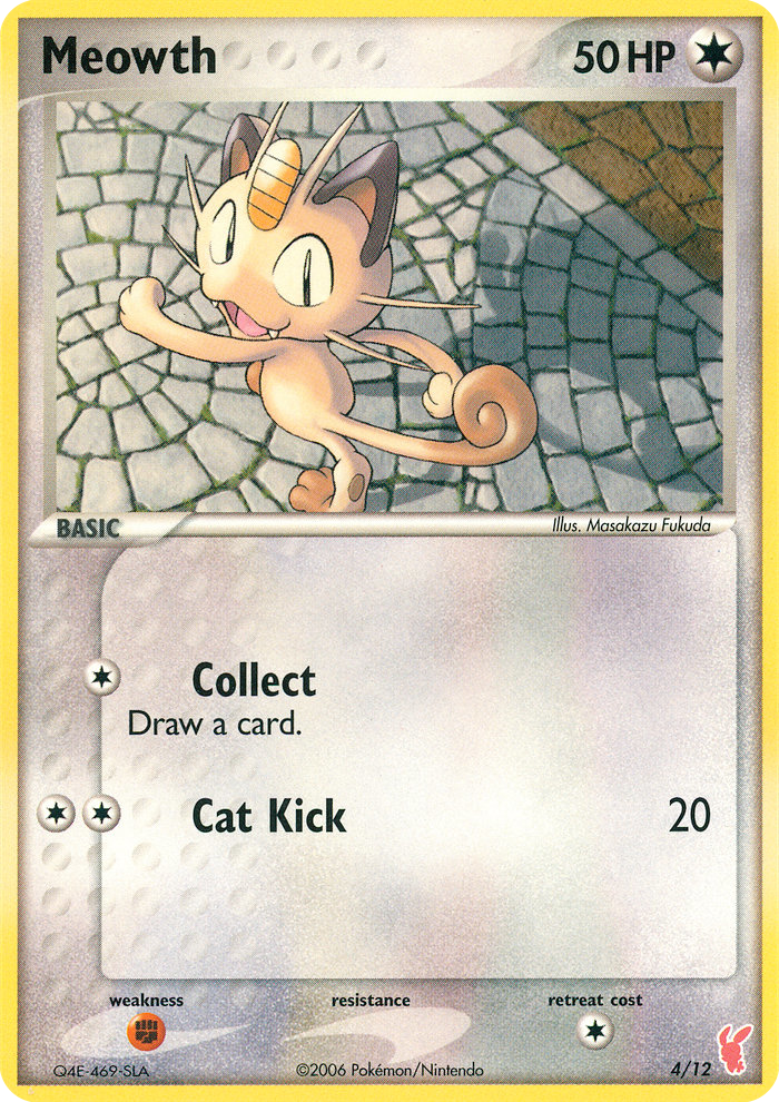 Meowth - 04/12 - EX Trainer Kit 2 Plusle