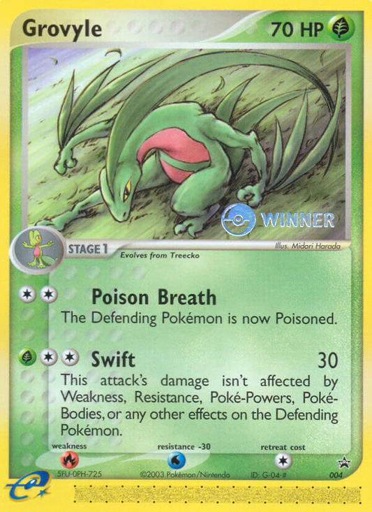 Grovyle - 04/40 - Nintendo Black Star Promos