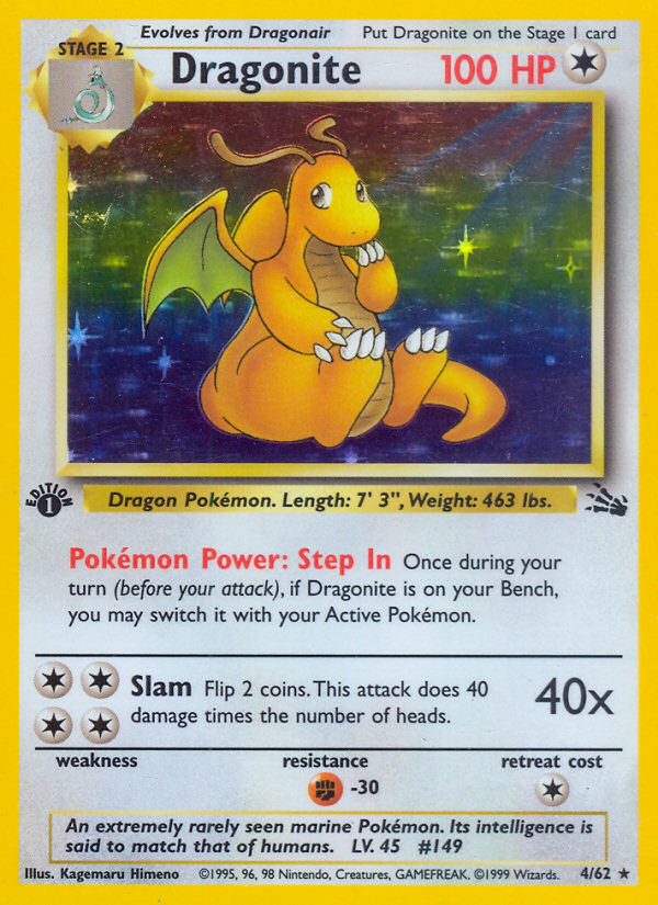 Dragonite - 04/62 - Fossil