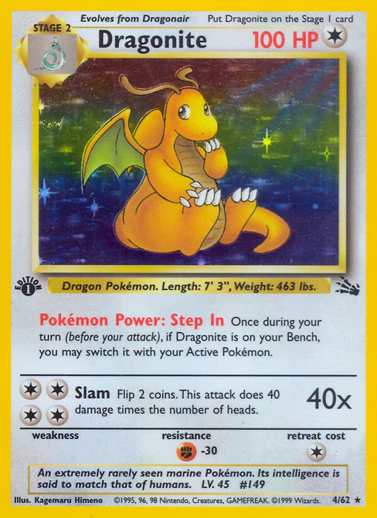 Dragonite - 04/62 - Fossil