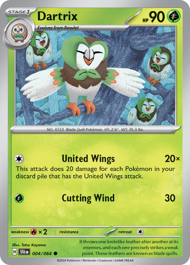 Dartrix - 04/64 - Shrouded Fable