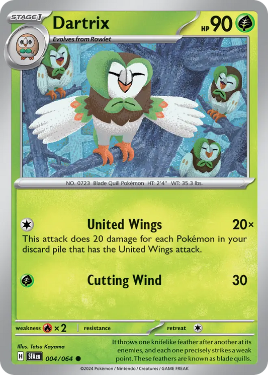 Dartrix - 04/64 - Shrouded Fable