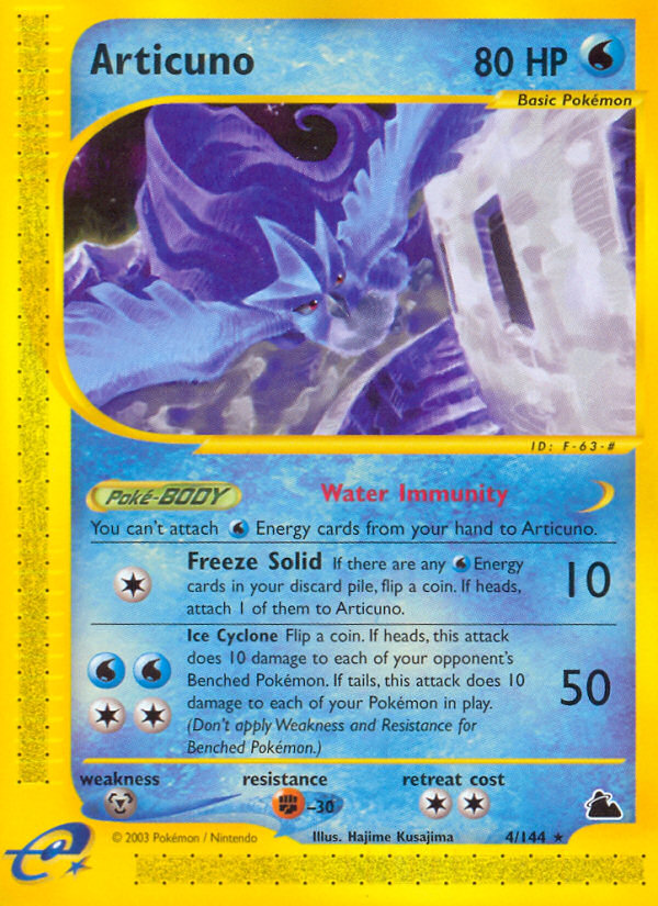 Articuno - 004/144 - Skyridge