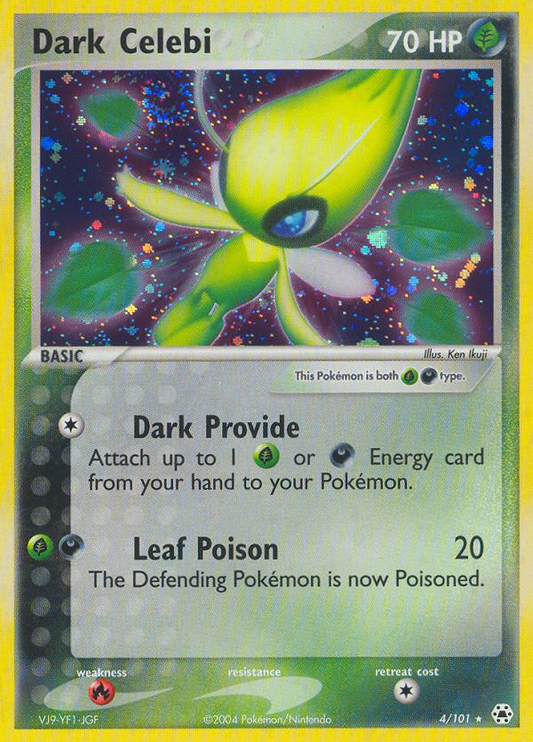 Dark Celebi - 004/101 - Hidden Legends