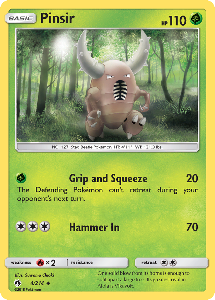 Pinsir - 004/214 - Lost Thunder