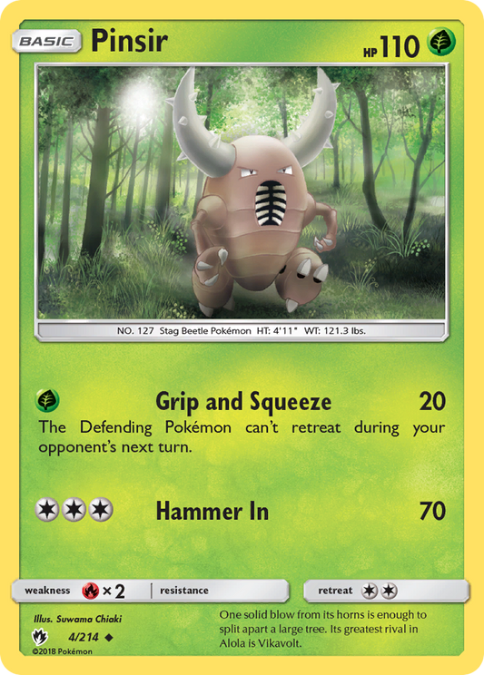 Pinsir - 004/214 - Lost Thunder