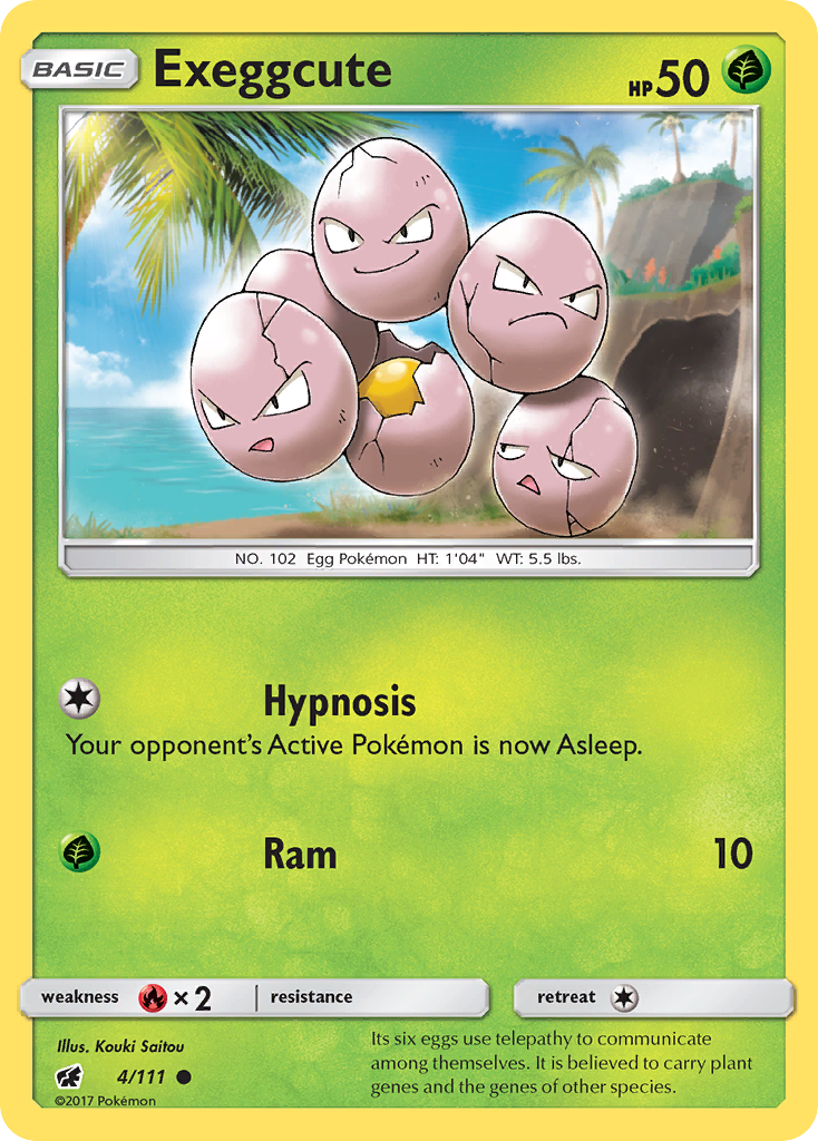 Exeggcute - 004/111 - Crimson Invasion