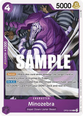 Minozebra - OP03-068 - Common - Pillars of Strength