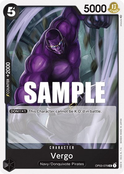 Vergo - OP03-079 - Uncommon - Pillars of Strength