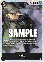 Kaku - OP03-080 - Super Rare - Pillars of Strength