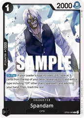 Spandam - OP03-086 - Rare - Pillars of Strength