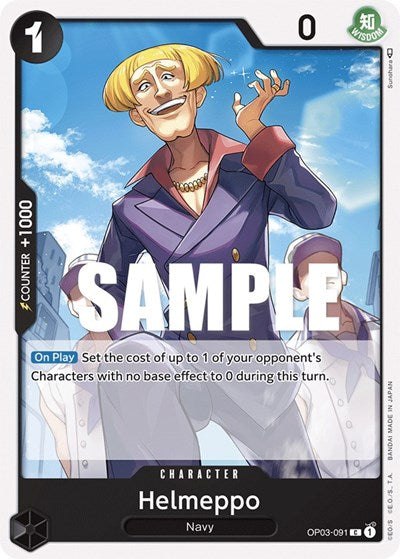 Helmeppo - OP03-091 - Common - Pillars of Strength