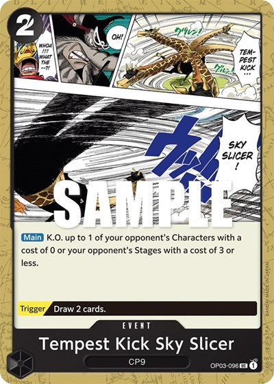 Tempest Kick Sky Slicer - OP03-096 - Uncommon - Pillars of Strength