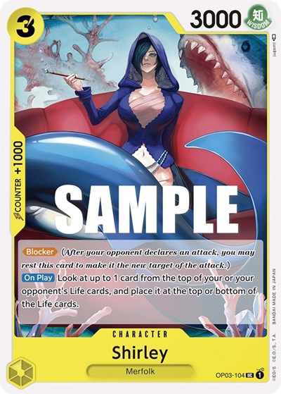 Shirley - OP03-104 - Uncommon - Pillars of Strength