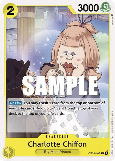 Charlotte Chiffon - OP03-109 - Common - Pillars of Strength