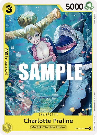 Charlotte Praline - OP03-111 - Common - Pillars of Strength