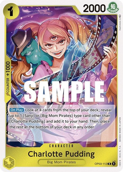 Charlotte Pudding - OP03-112 - Rare - Pillars of Strength