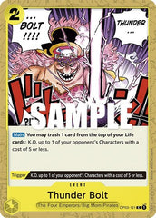 Thunder Bolt - OP03-121 - Common - Pillars of Strength
