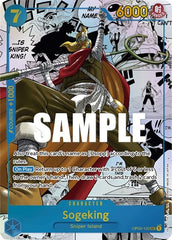 Sogeking (Alternate Art) - OP03-122 - Secret Rare (Manga Alt Art) - Pillars of Strength