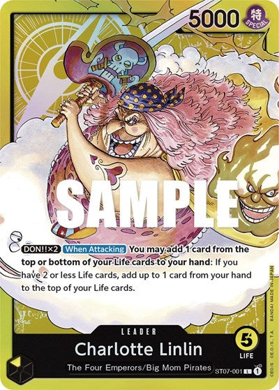 Charlotte Linlin - ST07-001 - Leader - ST-07: Starter Deck 7 Big Mom Pirates
