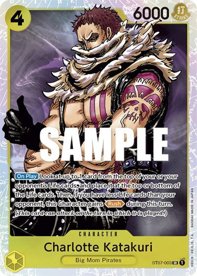 Charlotte Katakuri - ST07-003 - Super Rare - ST-07: Starter Deck 7 Big Mom Pirates