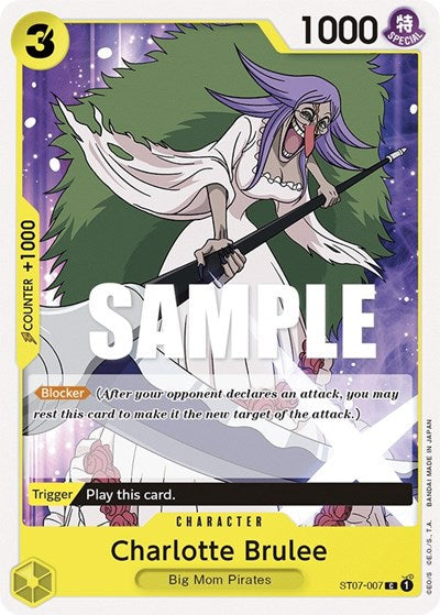 Charlotte Brulee - ST07-007 - Common - ST-07: Starter Deck 7 Big Mom Pirates