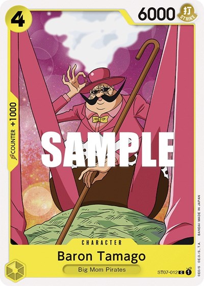Baron Tamago - ST07-012 - Common - ST-07: Starter Deck 7 Big Mom Pirates