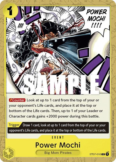 Power Mochi - ST07-016 - Common - ST-07: Starter Deck 7 Big Mom Pirates