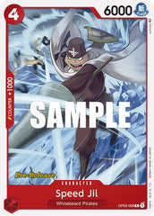 Speed Jil - OP03-006 - Common - Pillars of Strength Pre-Release Cards