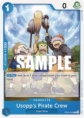 Usopp's Pirate Crew - OP03-042 - Common - Pillars of Strength Pre-Release Cards