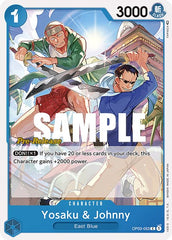 Yosaku & Johnny - OP03-053 - Common - Pillars of Strength Pre-Release Cards
