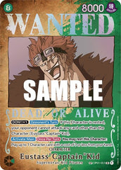 Eustass"Captain"Kid - OP01-051 - Super Rare (Wanted Poster) - Pillars of Strength