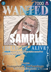 Donquixote Doflamingo - ST03-009 - Super Rare (Wanted Poster) - Pillars of Strength