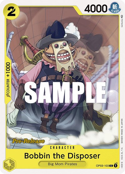 Bobbin the Disposer - OP03-103 - Common - Pillars of Strength Pre-Release Cards