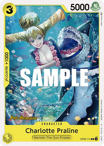 Charlotte Praline - OP03-111 - Common - Pillars of Strength Pre-Release Cards