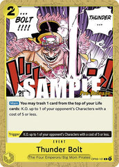 Thunder Bolt - OP03-121 - Common - Pillars of Strength Pre-Release Cards