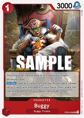 Buggy - OP03-008 - Uncommon - Pillars of Strength Pre-Release Cards