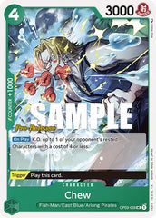 Chew - OP03-029 - Uncommon - Pillars of Strength Pre-Release Cards