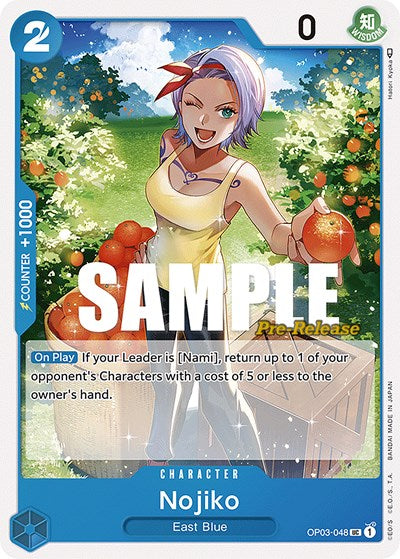 Nojiko - OP03-048 - Uncommon - Pillars of Strength Pre-Release Cards