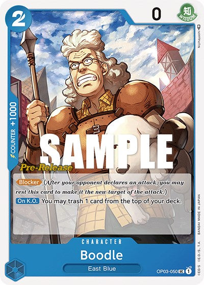 Boodle - OP03-050 - Uncommon - Pillars of Strength Pre-Release Cards