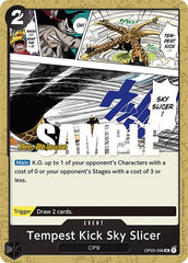 Tempest Kick Sky Slicer - OP03-096 - Uncommon - Pillars of Strength Pre-Release Cards