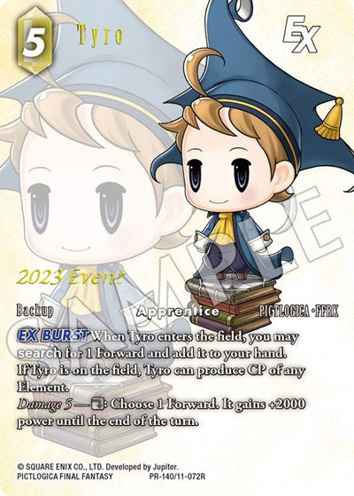 Tyro EX - PR-140 - Promo - FF: Promo Cards
